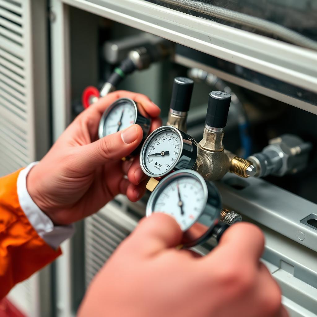Leak Detection & Refrigerant Top-Up